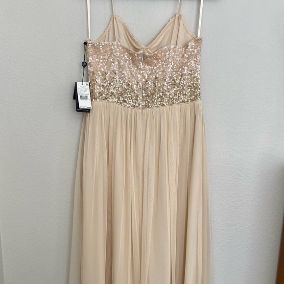 Adrianna Papell Sequin Floor Length Dress - Picture 2 of 3